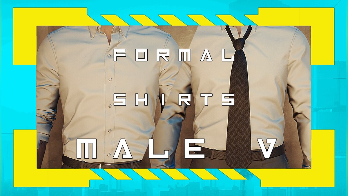 Cyberpunk 2077 — Formal shirt