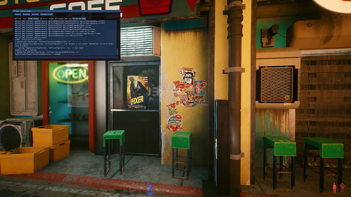 Cyberpunk 2077 — Лучшее освещение с трассировкой лучей