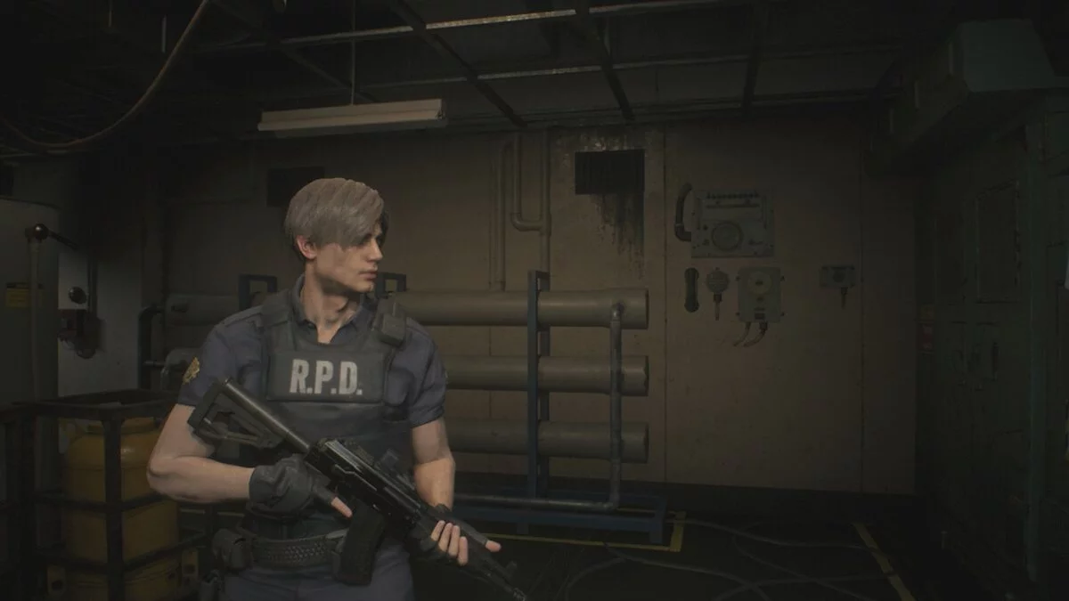 Resident Evil 2 — Накачений Леон