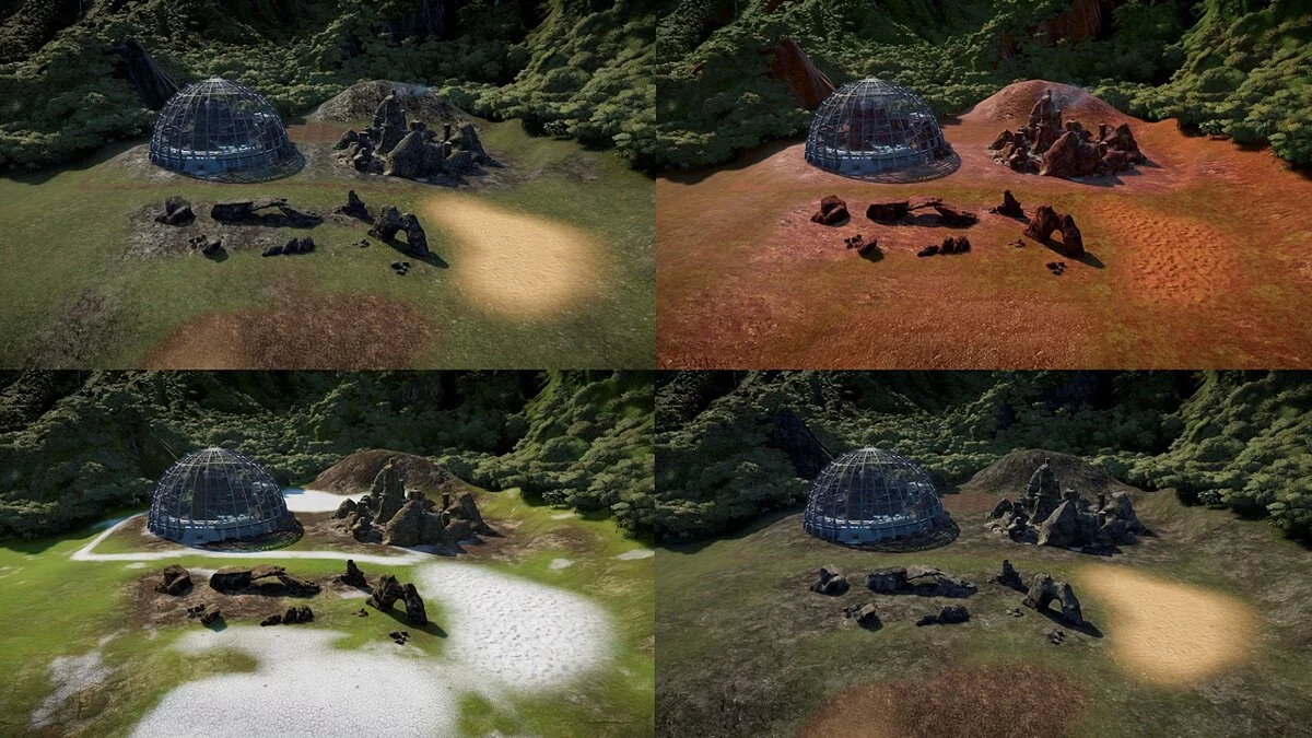 Jurassic World Evolution — Adapted stone textures