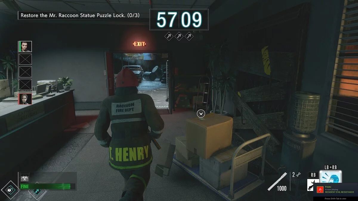 Resident Evil: Resistance — Пожежний Тайрон