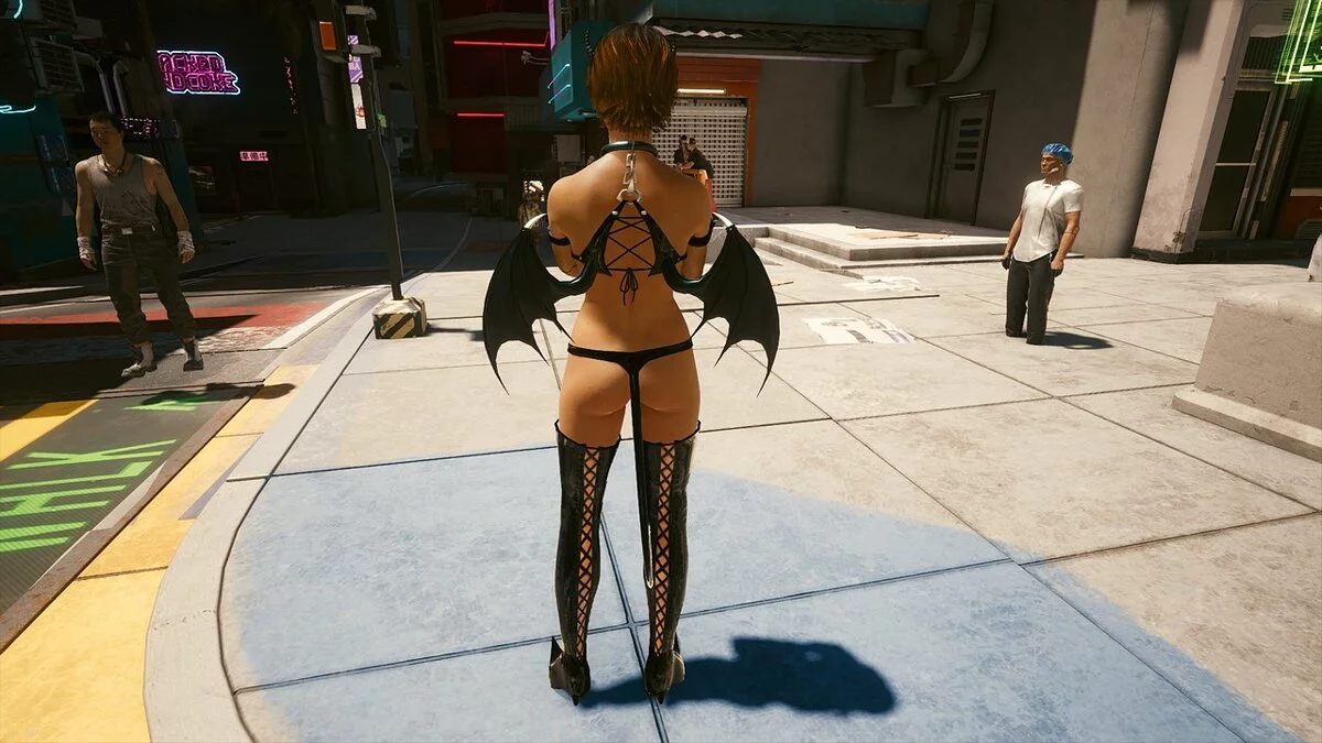Cyberpunk 2077 — Костюм сексуального демона