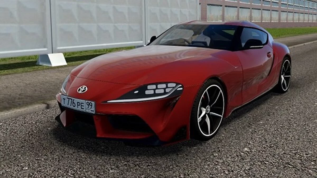 City Car Driving — Toyota Supra A90 2019 TSKD yu1.5.ya.2sch