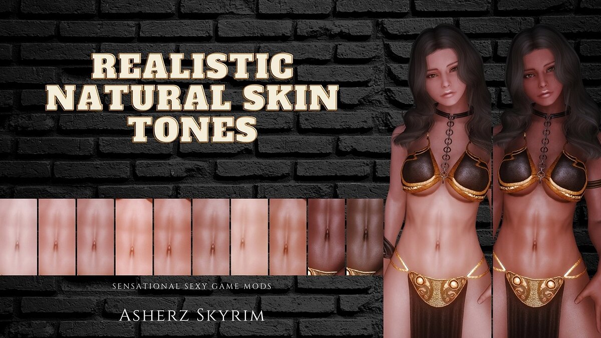 Elder Scrolls 5: Skyrim Special Edition — Realistic natural skin tones