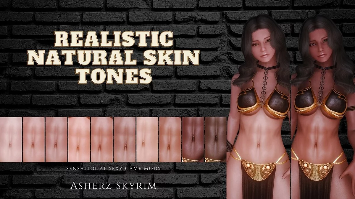 Elder Scrolls 5: Skyrim Special Edition — Realistic natural skin tones