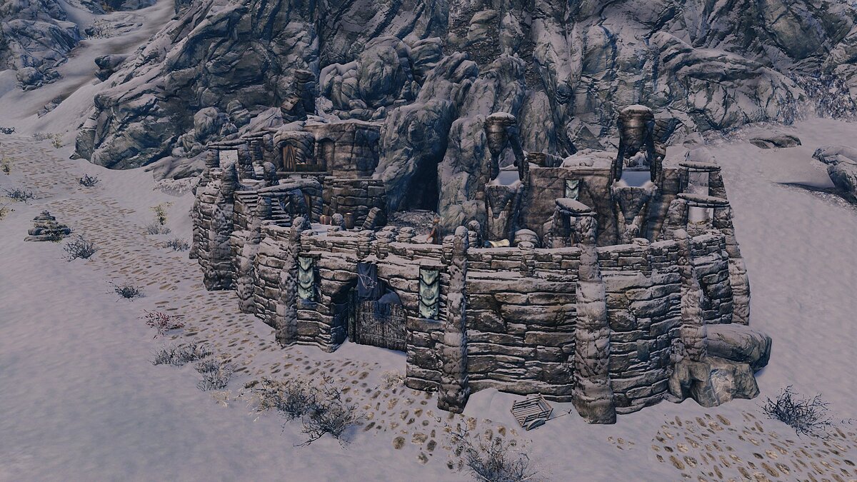 Elder Scrolls 5: Skyrim Special Edition — City of Oudnhold in Winterhold