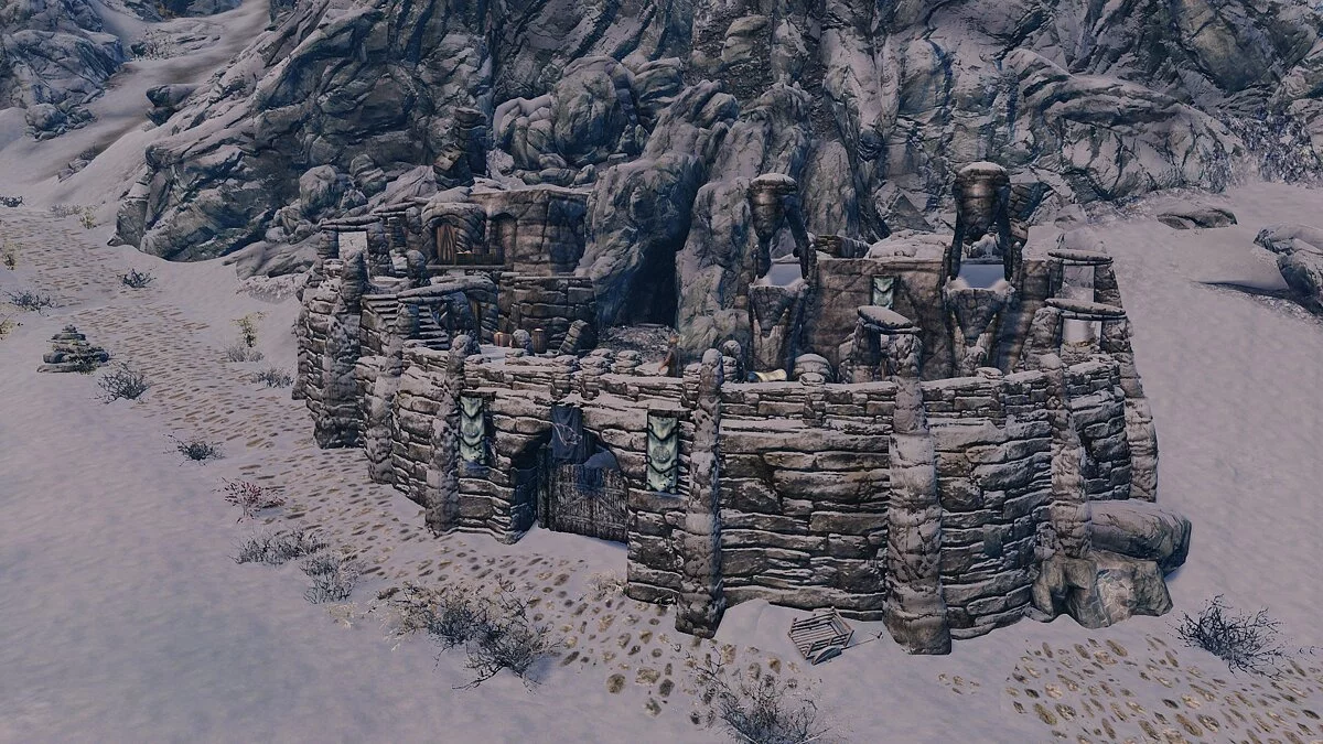 Elder Scrolls 5: Skyrim Special Edition — Ciudad de Oudnhold en Winterhold