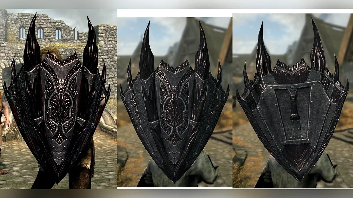 Elder Scrolls 5: Skyrim Special Edition — Daedric Shield Replacements