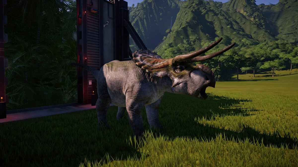 Jurassic World Evolution — Nasutoceratops (new cosmetic)