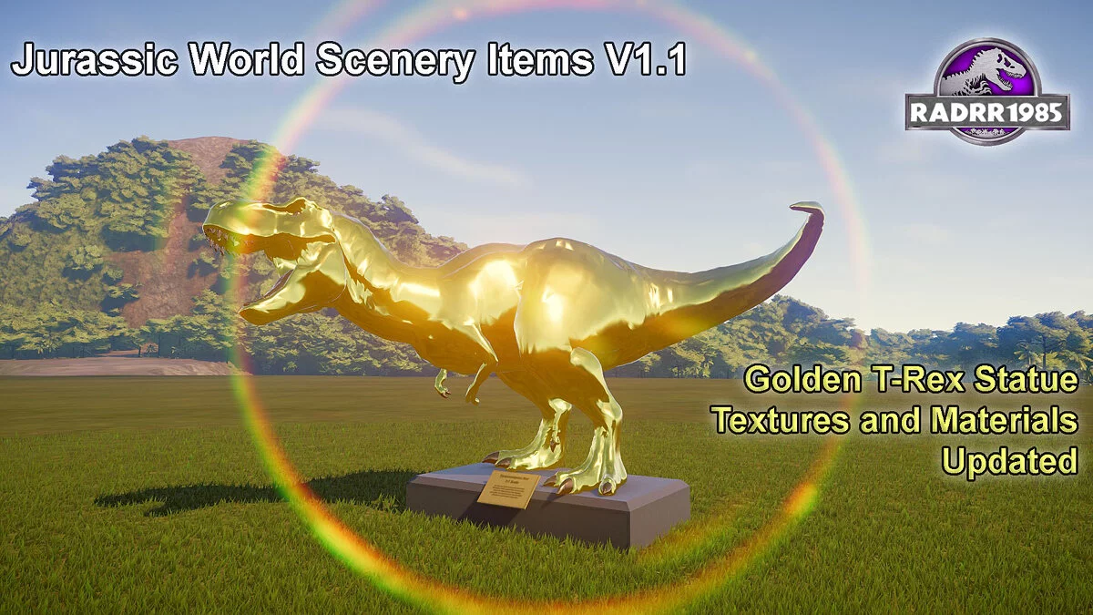 Jurassic World Evolution — Jurassic World scenery items