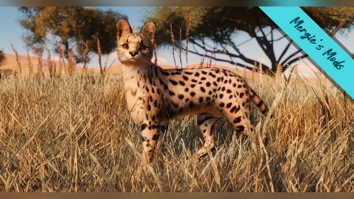 Planet Zoo — Serval (nueva especie)