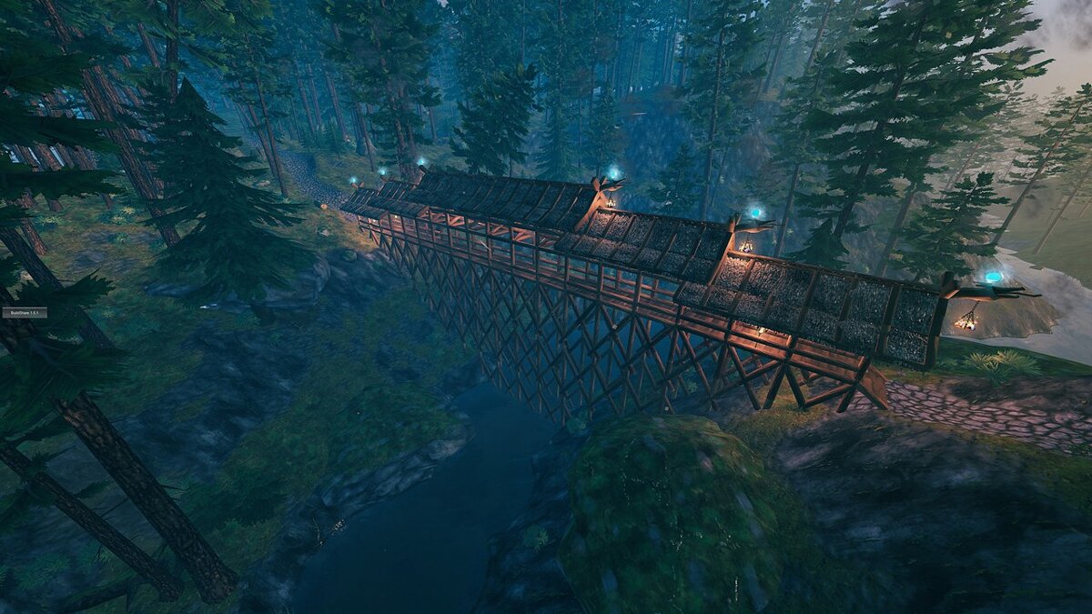 Valheim — Longer bridge