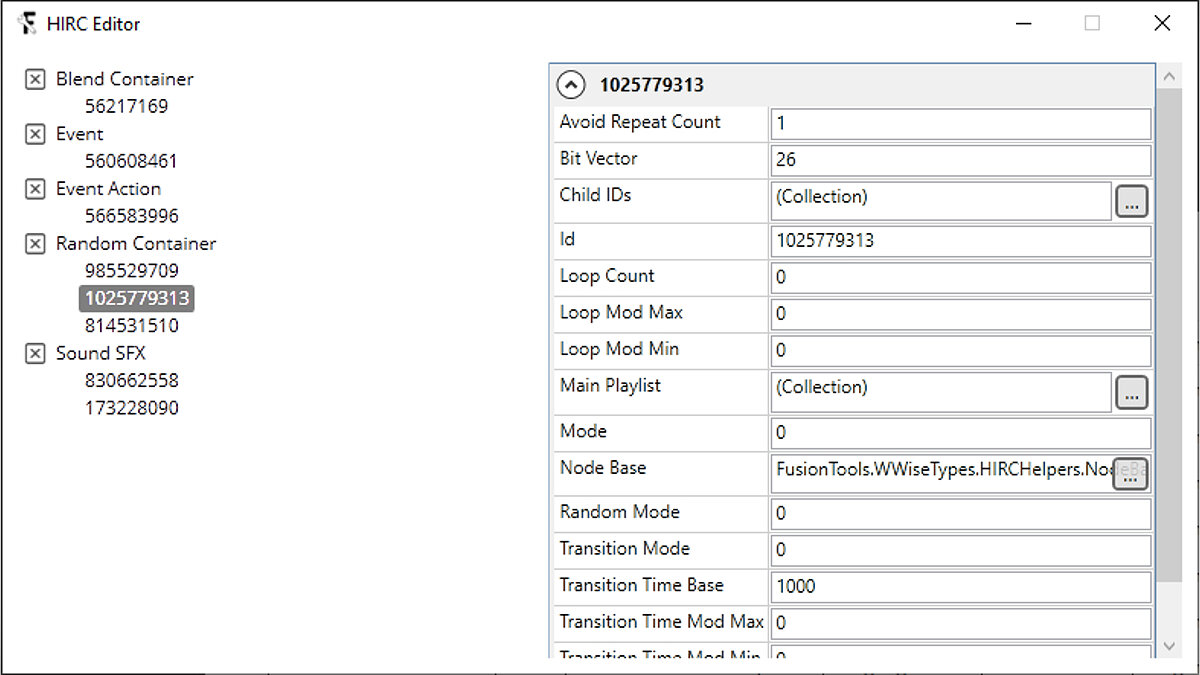 Resident Evil 2 — Fusion Tools - sound editor