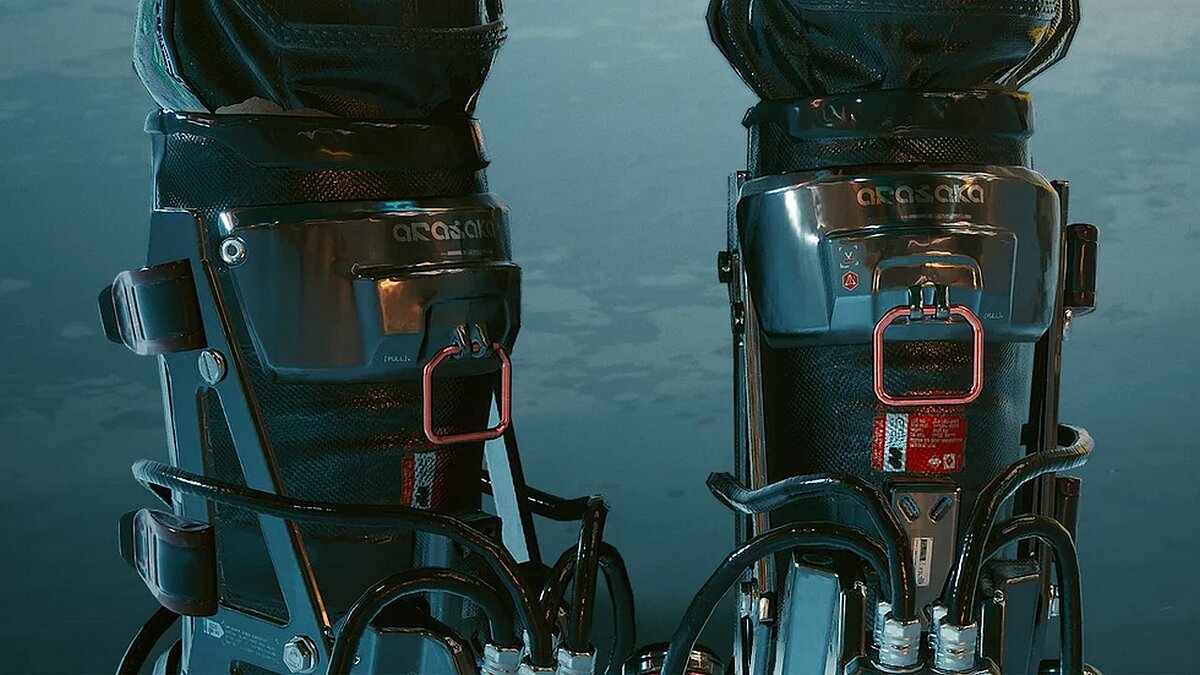 Cyberpunk 2077 — Rear engines