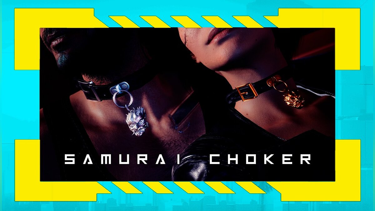 Cyberpunk 2077 — Samurai choker