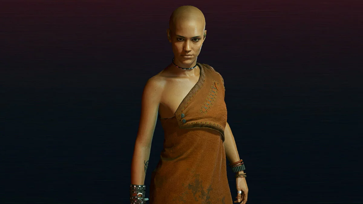 Cyberpunk 2077 — Women's monk clothing