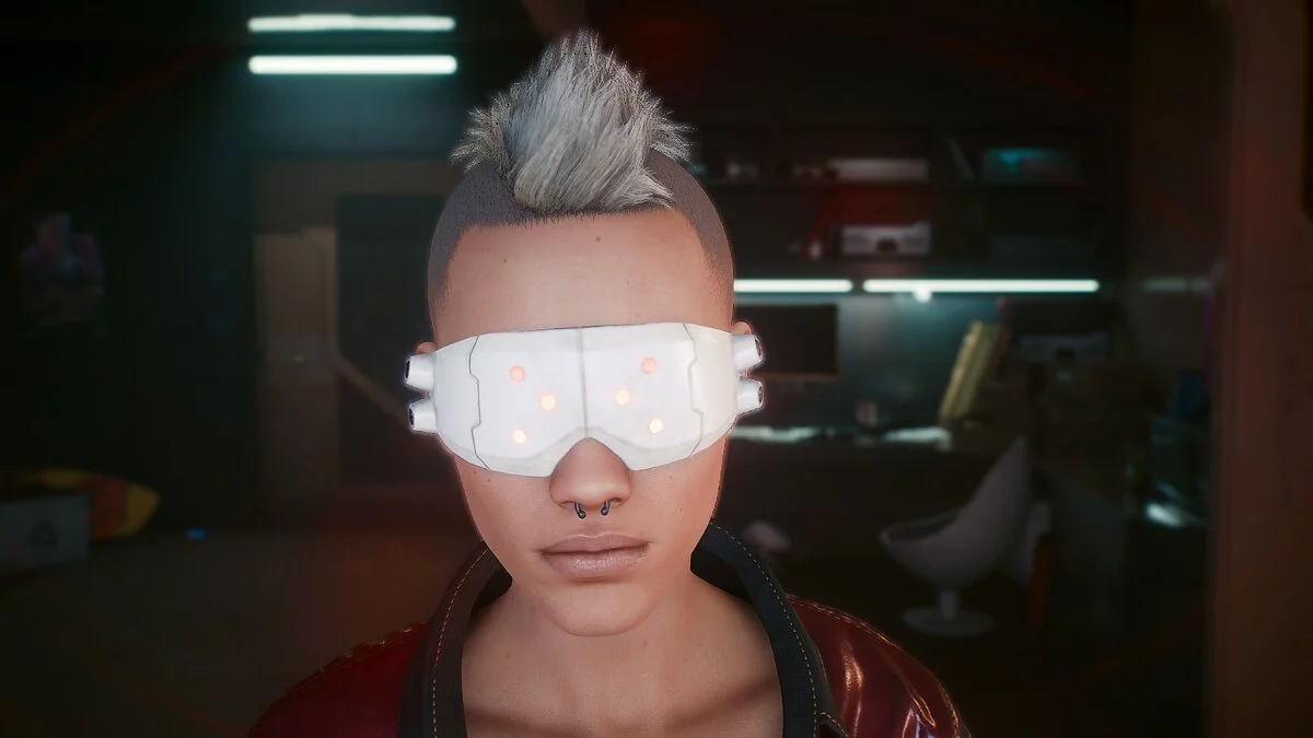 Cyberpunk 2077 — Бритый ирокез
