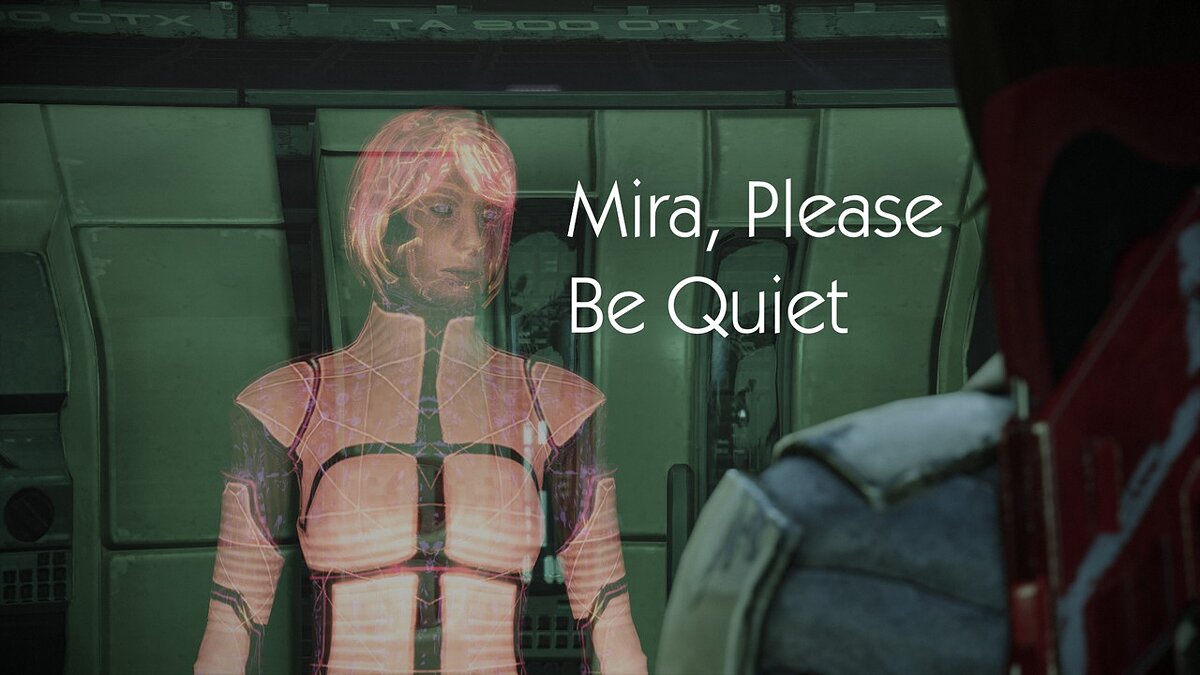 Mass Effect Legendary Edition — Mira, please calm down