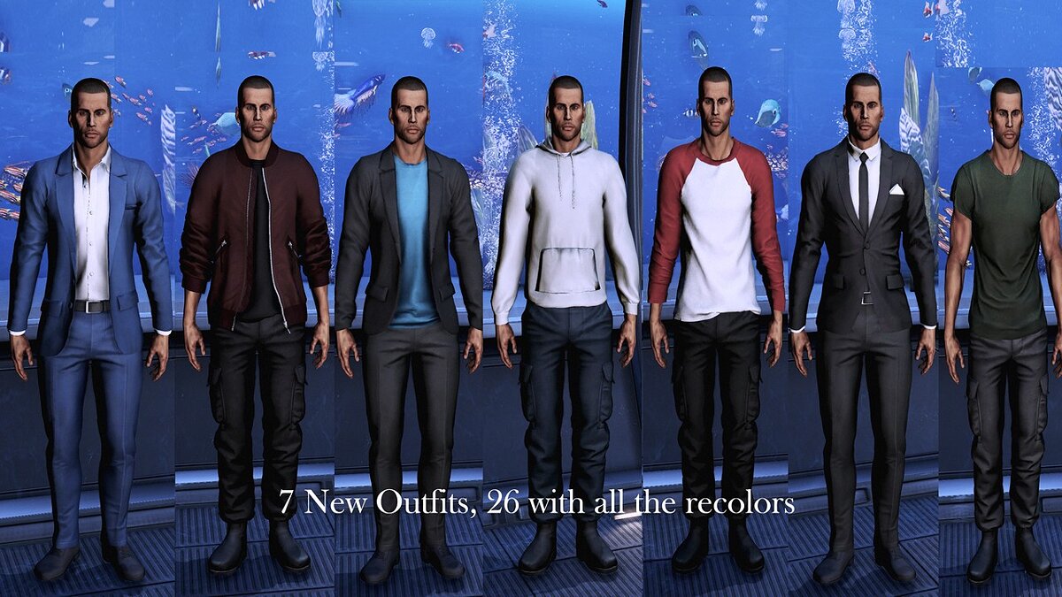 Mass Effect Legendary Edition — Outfits with pants for men