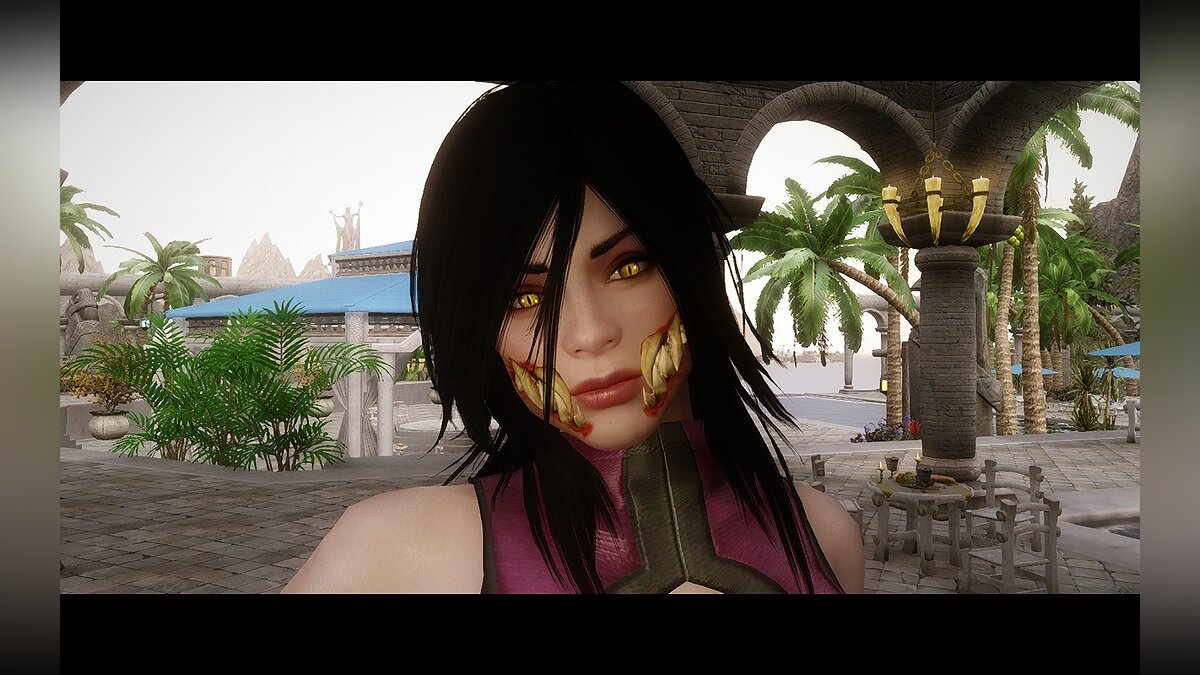 The Elder Scrolls 5: Skyrim Legendary Edition — Mileena from the game Mortal Kombat