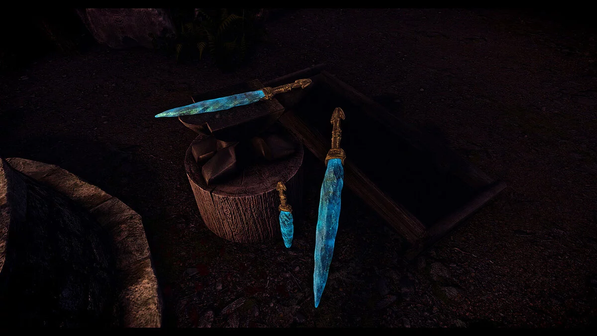 Elder Scrolls 5: Skyrim Special Edition — Хрустальное оружие