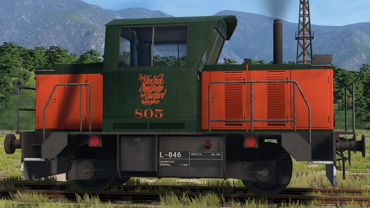 Derail Valley — Маневровые машины Нью-Хейвена