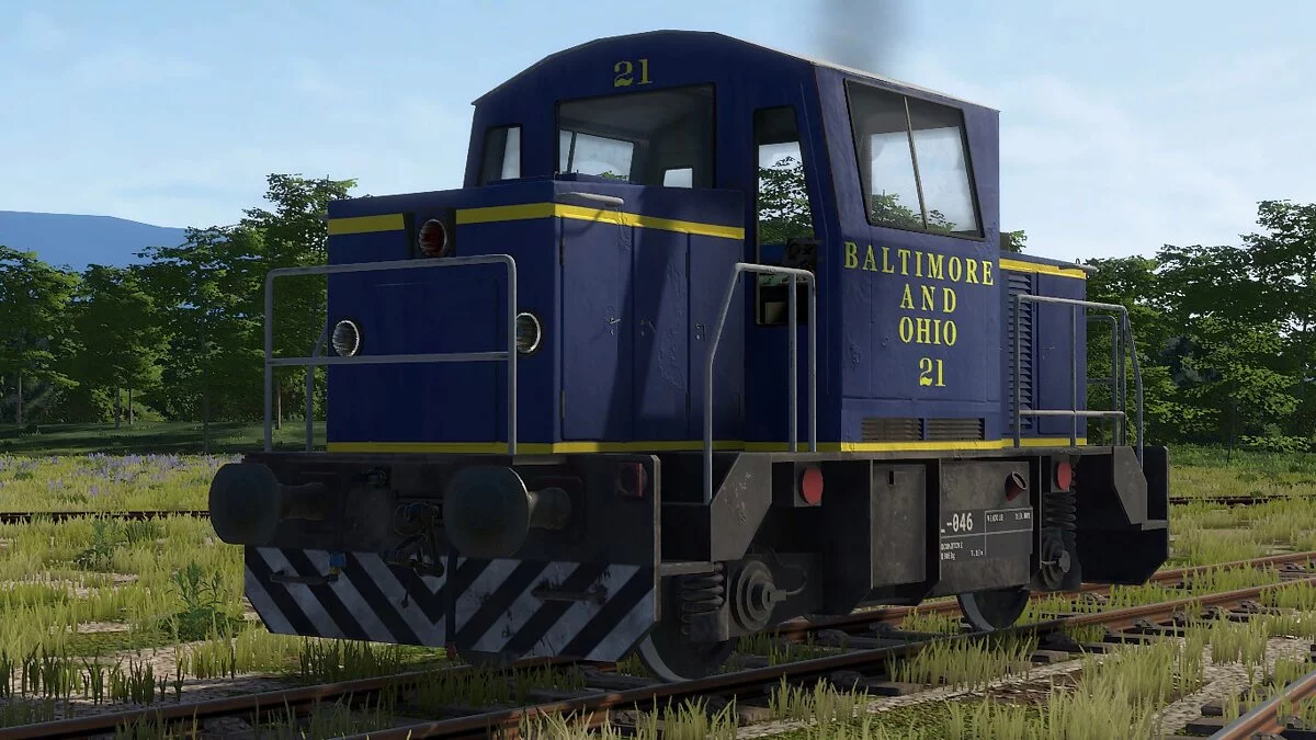 Derail Valley — B&O shunter livery