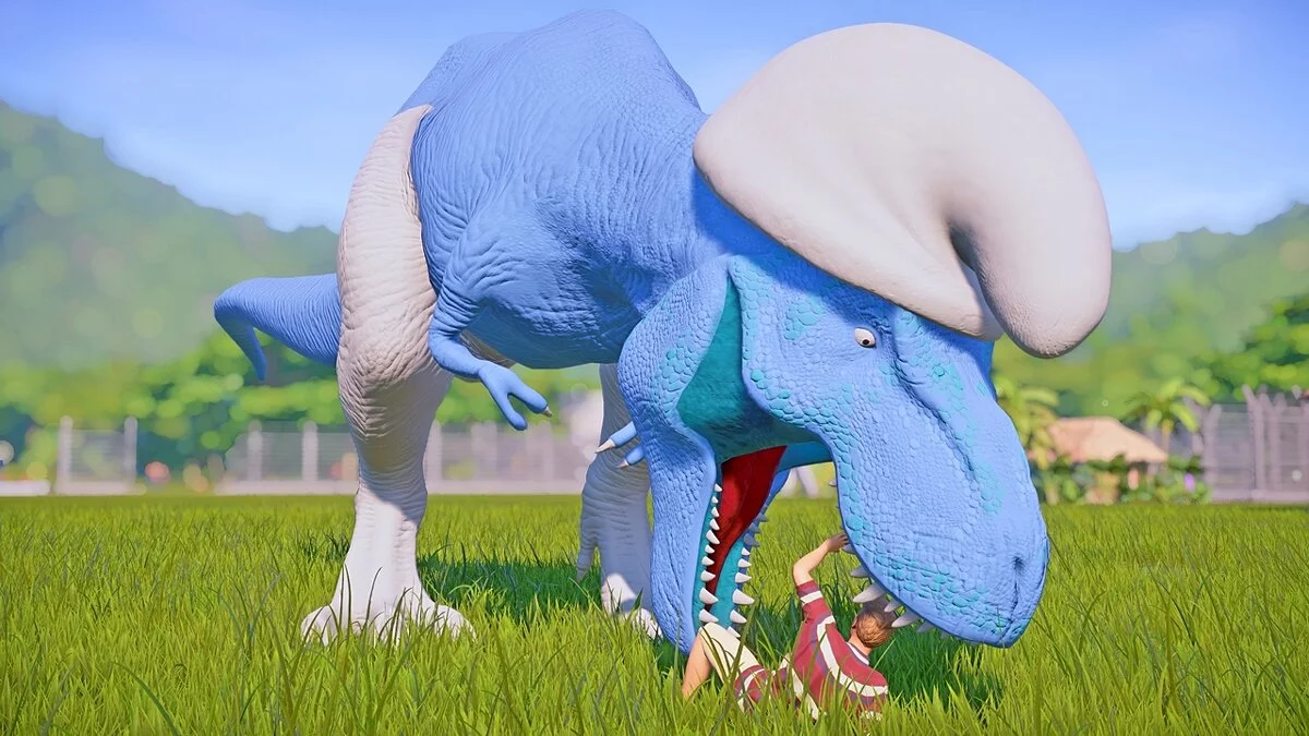 Jurassic World Evolution — Smurf Tirex