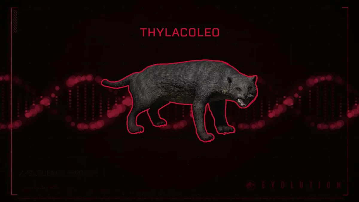 Jurassic World Evolution — New species of Thylacolea