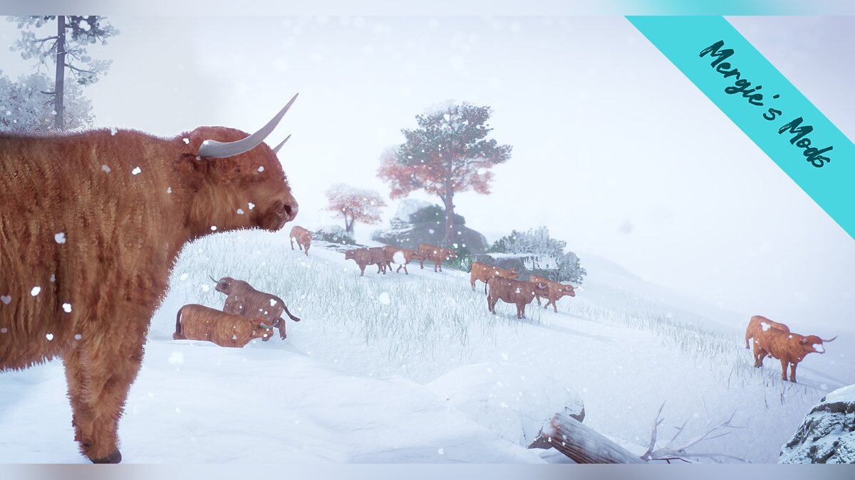 Planet Zoo — Scottish Highland cattle (new species)