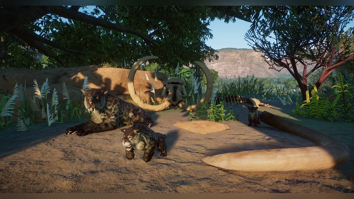 Planet Zoo — Nueva especie: gato con dientes de sable