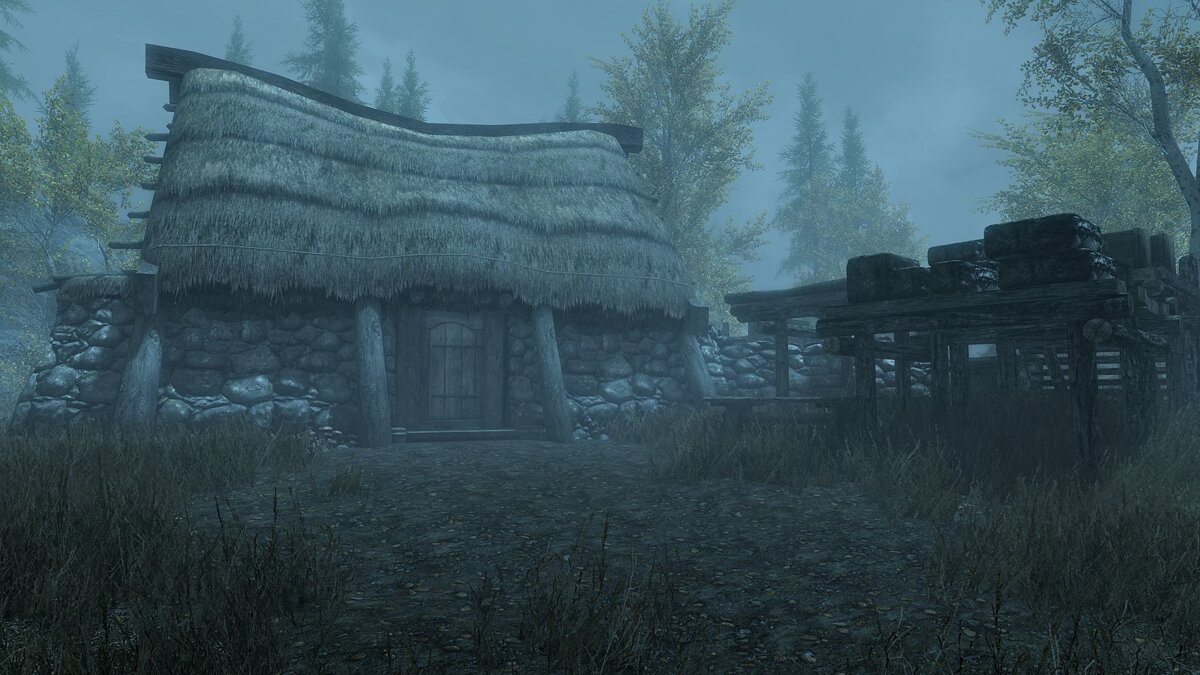 Elder Scrolls 5: Skyrim Special Edition — House in the mountains