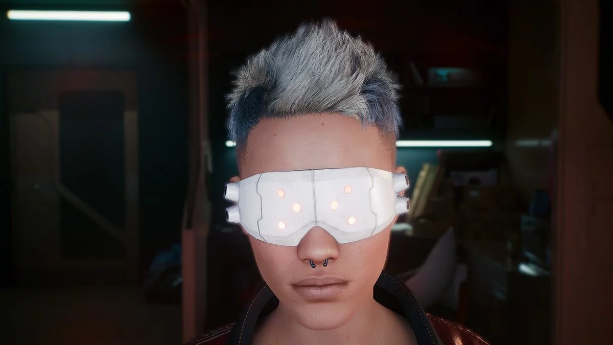 Cyberpunk 2077 — Hairstyle "Rattail without a tail"