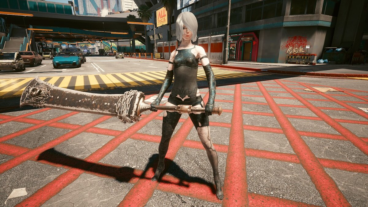 Cyberpunk 2077 — Yorha A2 for you