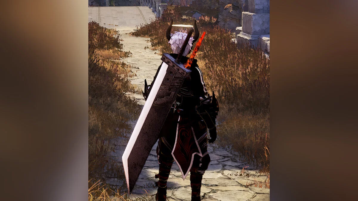 Tales of Arise — Меч із гри Final Fantasy 7