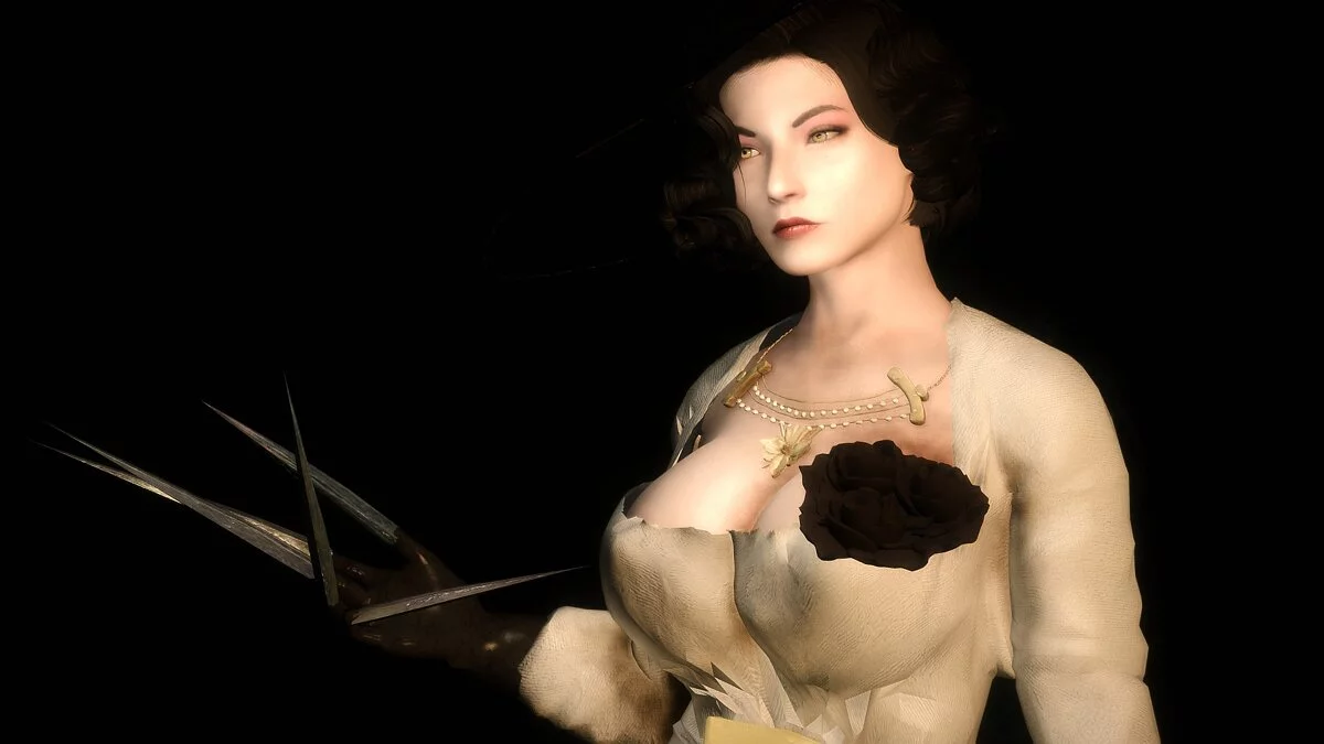 Elder Scrolls 5: Skyrim Special Edition — Леди Димитреску пресет для Racemenu