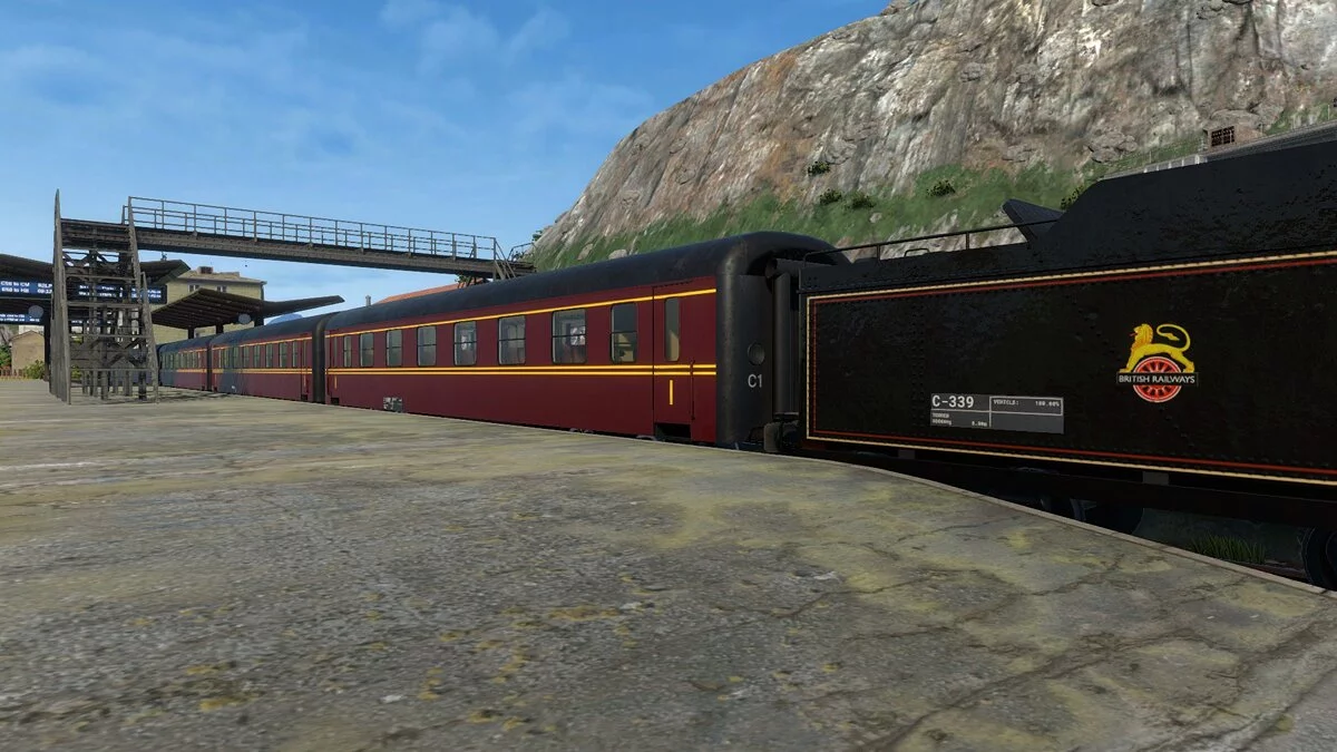 Derail Valley — Passenger coaches Br MK1 Ex LMS