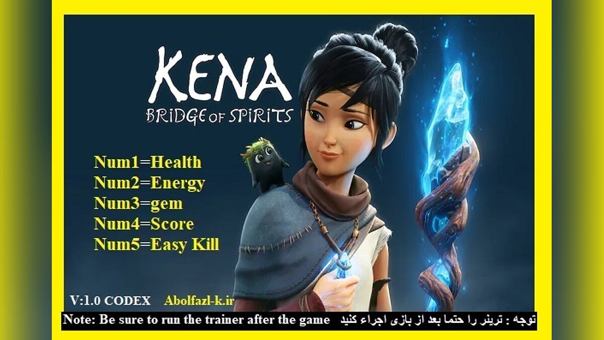 Kena: Bridge of Spirits — Trainer (+5) [1.0]