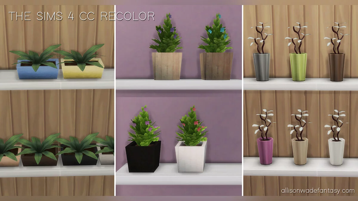 The Sims 4 — Repainting plants