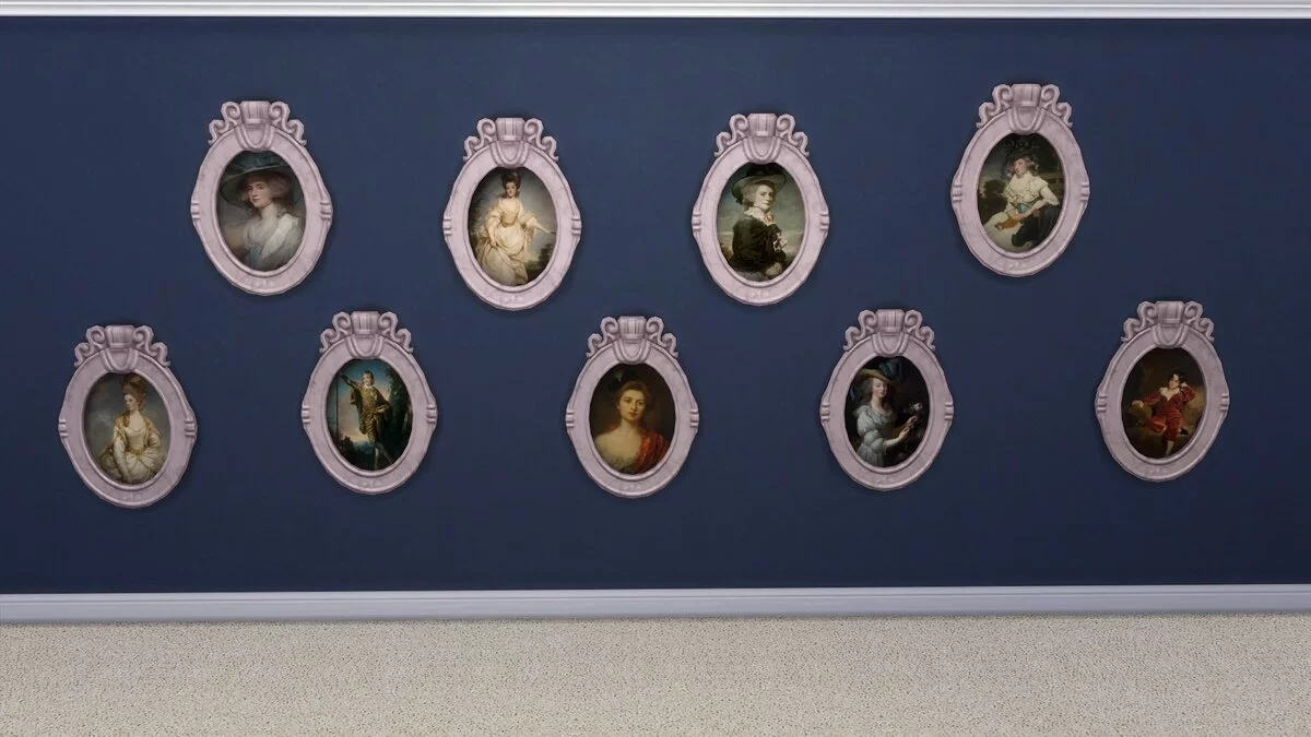 The Sims 4 — Portraits of the Romantic era