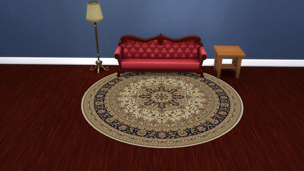 The Sims 4 — Decorative round rugs