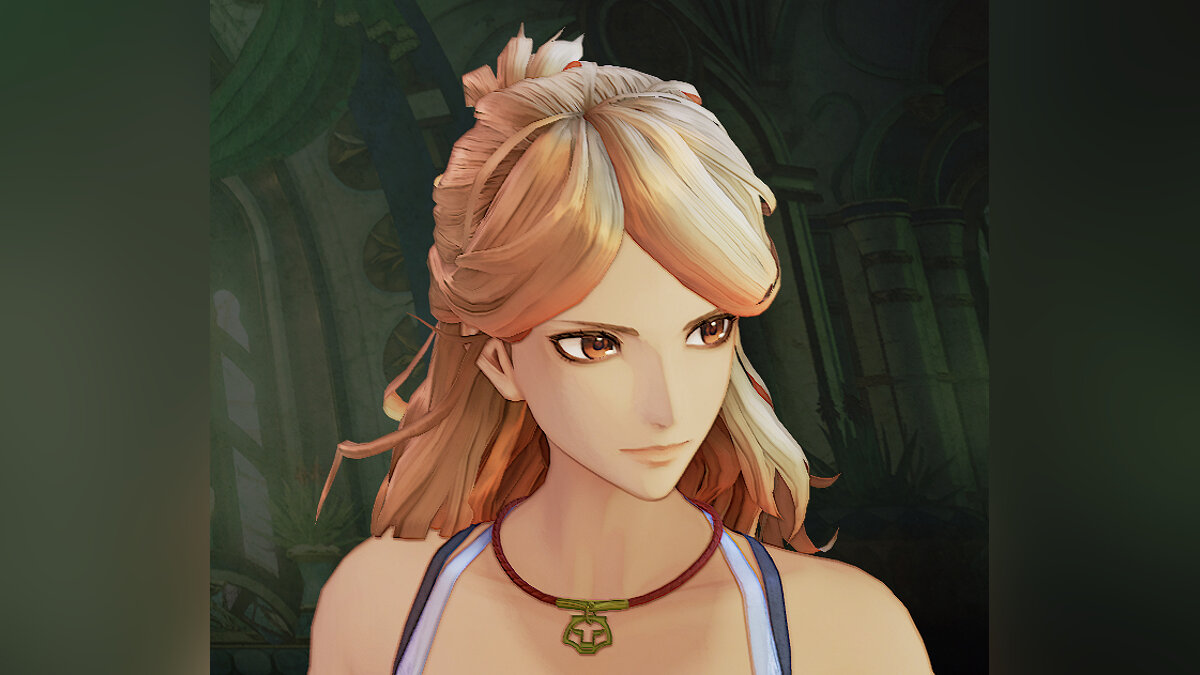 Tales of Arise — Kisara in a swimsuit without glasses