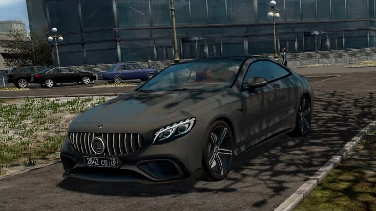 City Car Driving — Mercedes-Benz S63 AMG Coupe Brabus