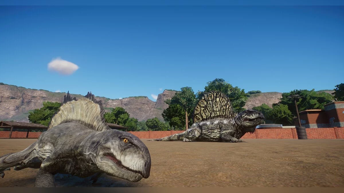 Planet Zoo — New species - Dimetrodon