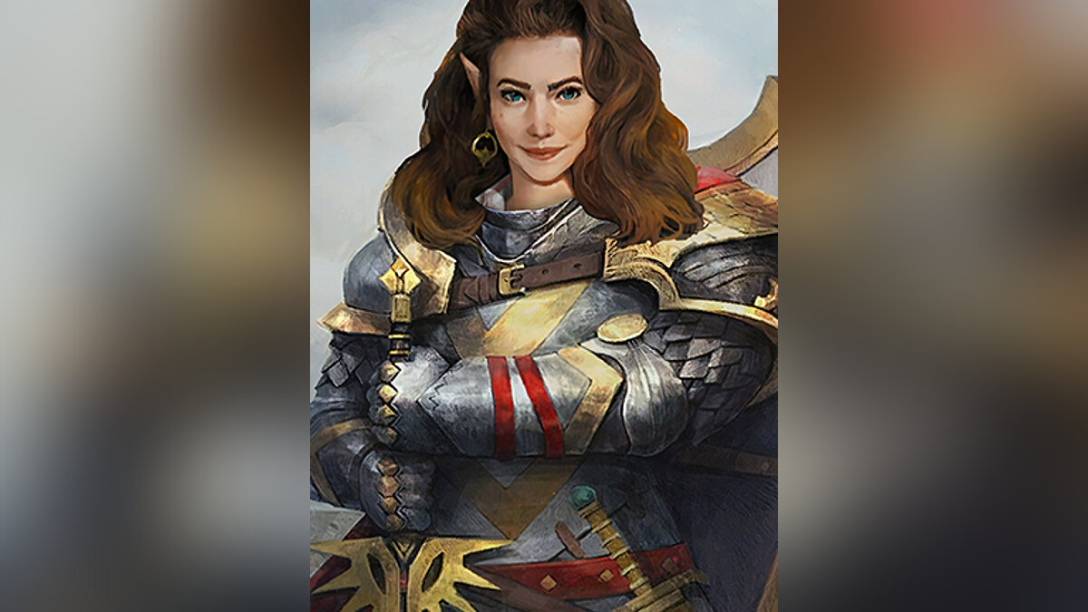 Pathfinder: Wrath of the Righteous — Alternate Paladin Portrait