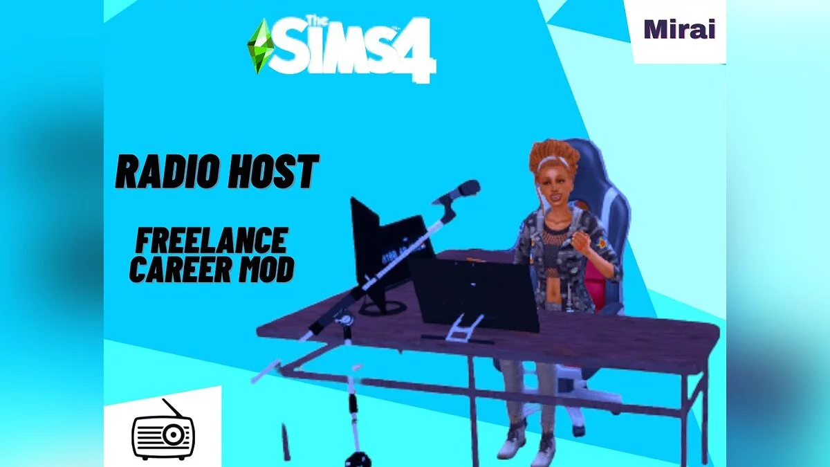 The Sims 4 — Radio presenter (09/22/2021)