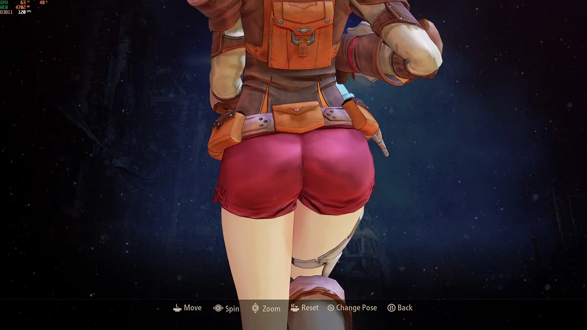 Tales of Arise — Shionna without skirt and backpack