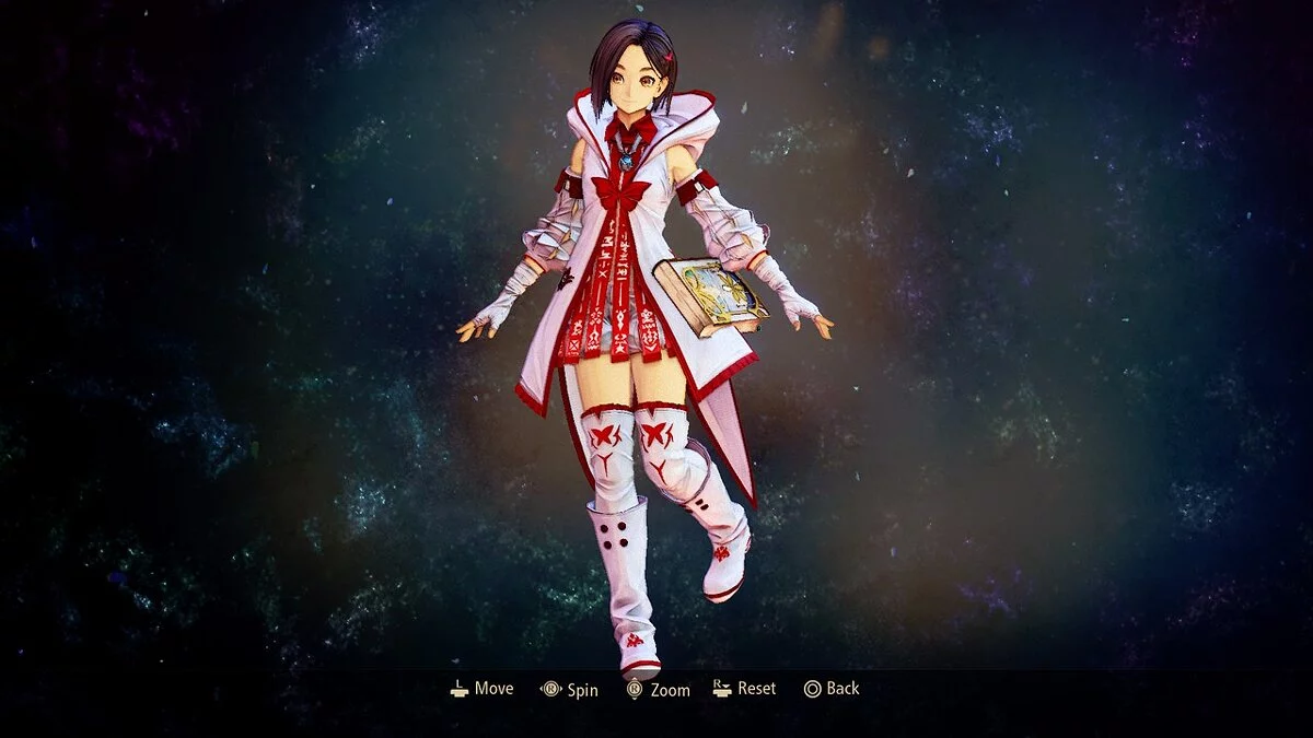 Tales of Arise — Rinwell - colores de mago blanco (blanco y rojo)