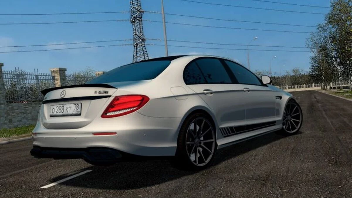 City Car Driving — Mercedes-Benz E63S AMG (W213)