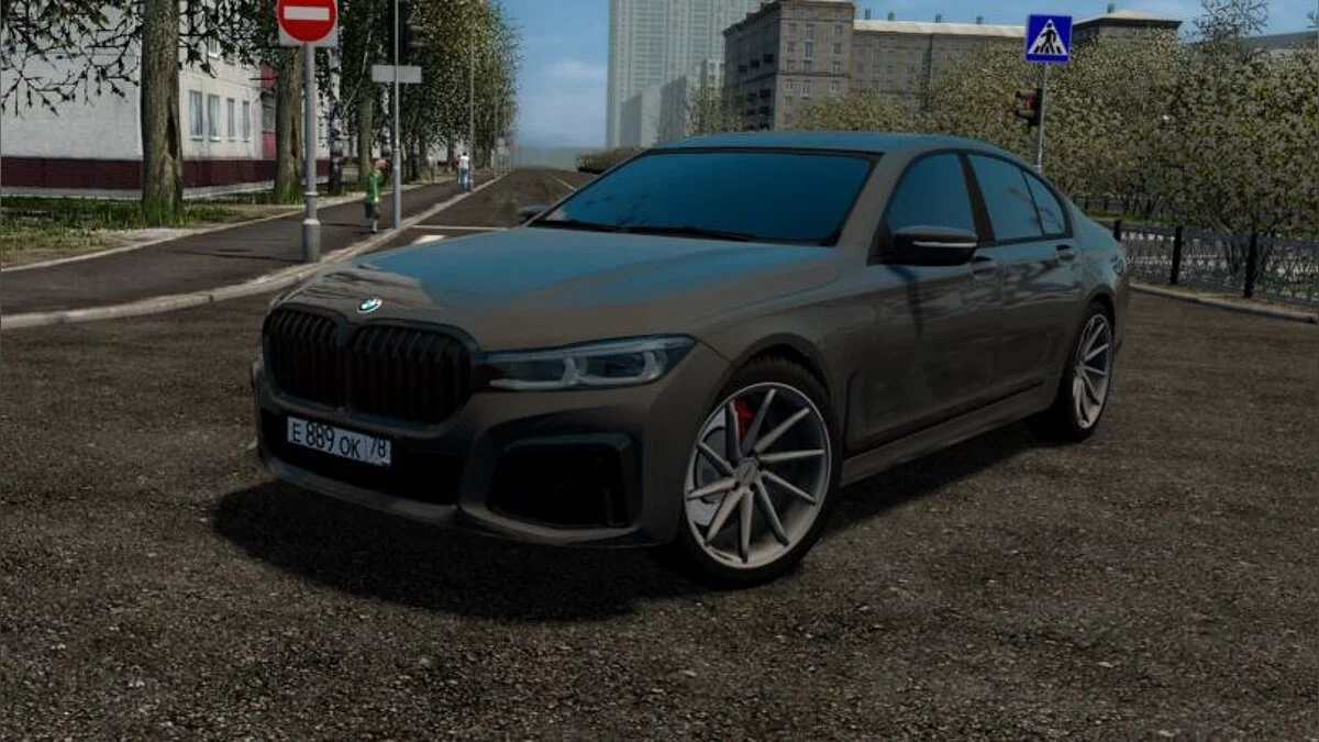 City Car Driving — BMW 750.º M-Sport (G11) 2019